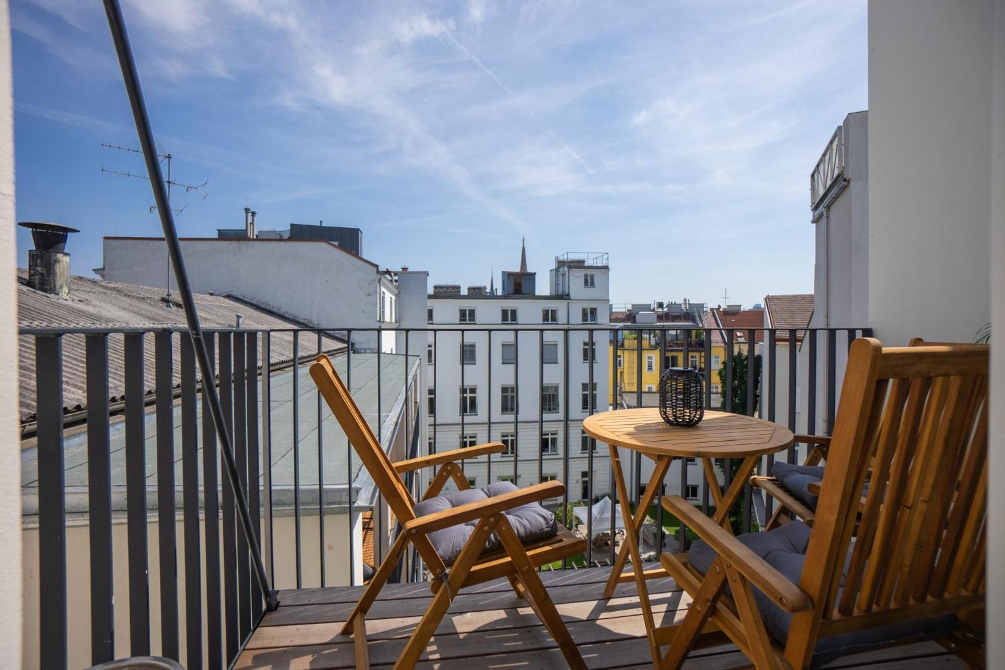 Bright Stylish Apartment With A Balcony In A Top Location Wien Eksteriør bilde